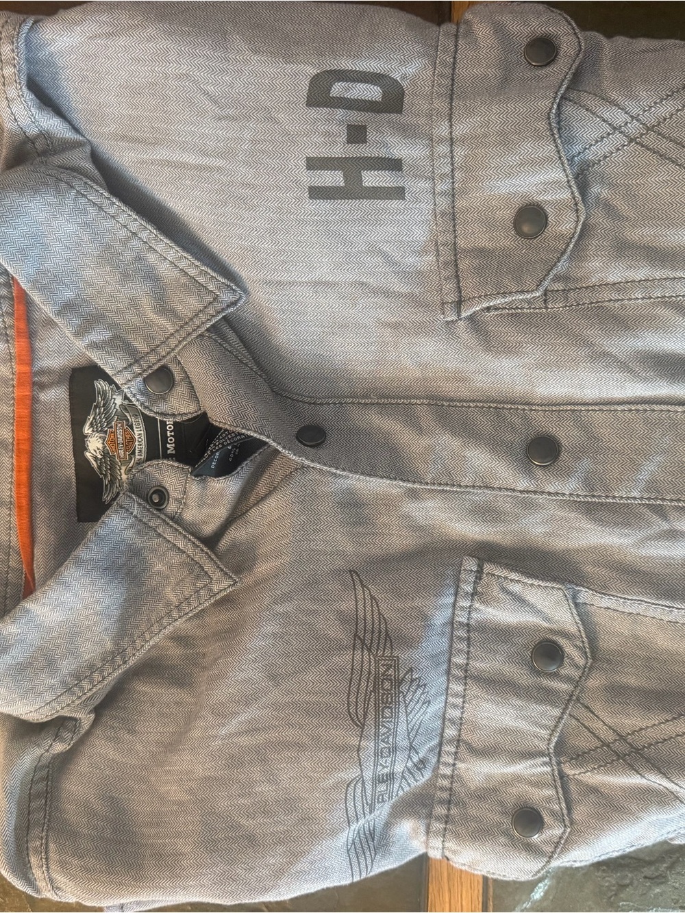 Men’s Harley Davidson button up